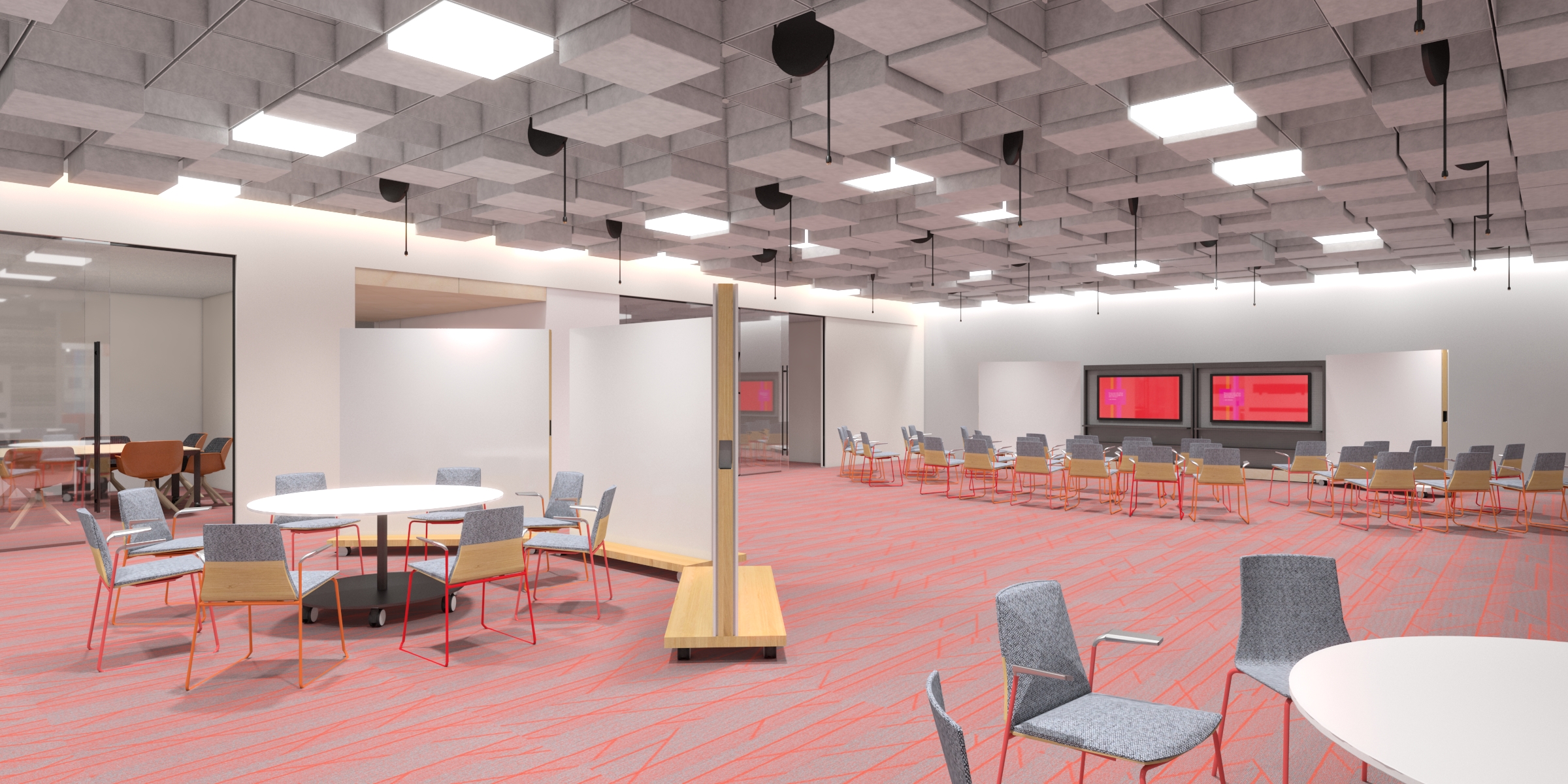 Consulting firm reception